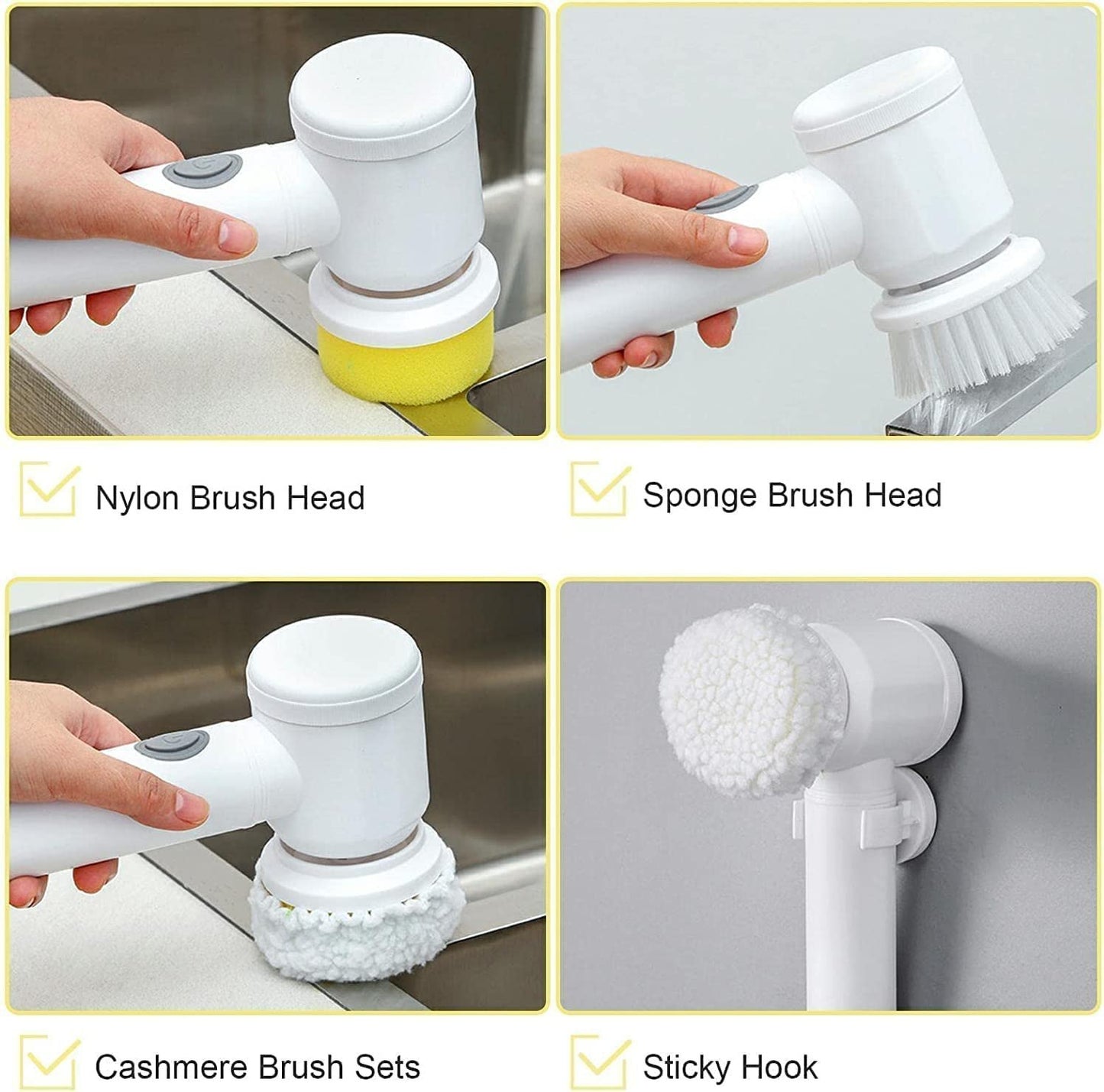 5-in-1 Electric Cleaning Brush