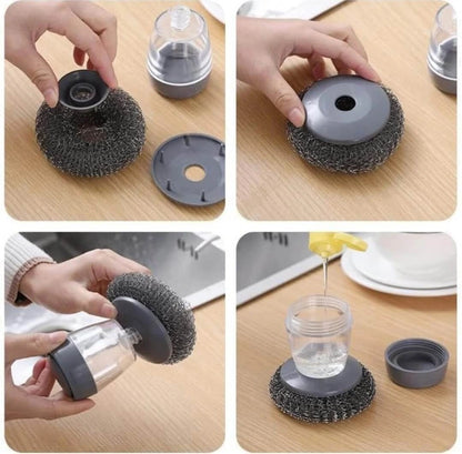 Soap Dispensing Brush